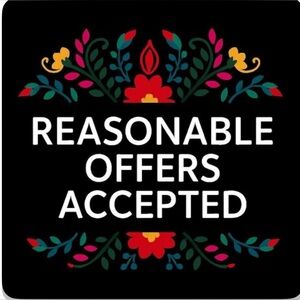 Accepting most reasonable offers!!!